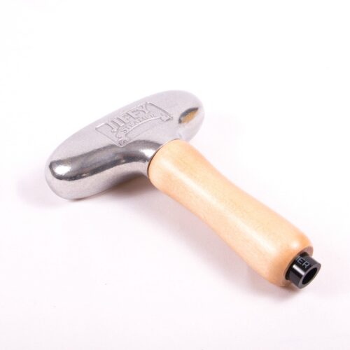 Jiffy Steamer - Cabezal metal/Empuñdura madera