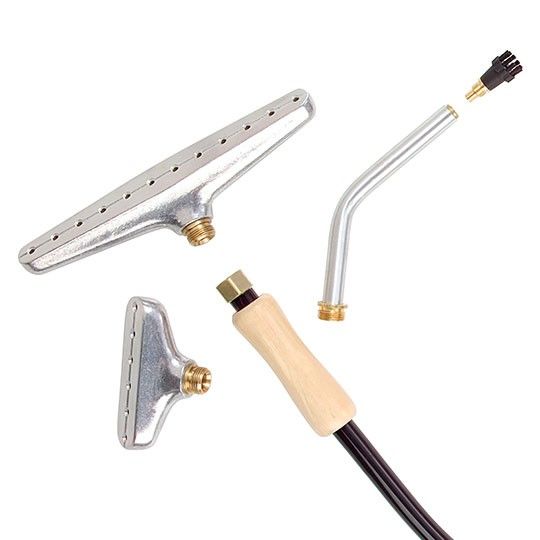 Jiffy Steamer - “I” kit Cabezal de vapor intercambiables con Manguera de 5.5’